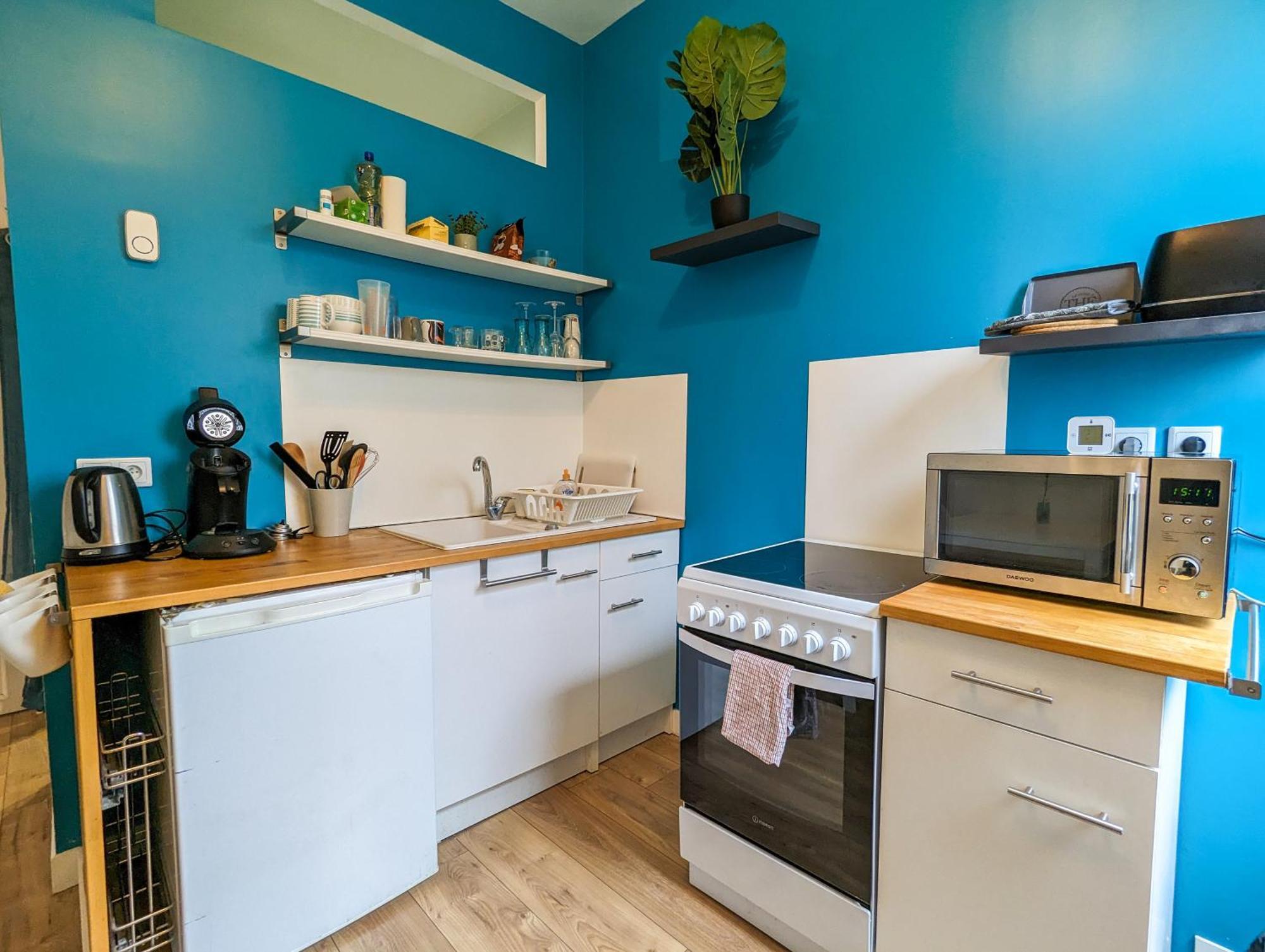 Le Cocon Bleu - Appartement Calme - Parking Gratuit - Fibre Аррас Экстерьер фото